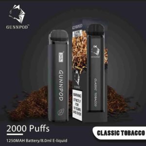 Classic Tobacco-2000 Puffs