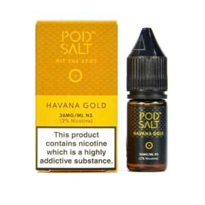 Havana Gold Nic Salt by Pod Salt