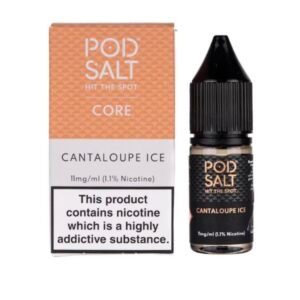 Cantaloupe Ice Nic Salt E-Liquid by Pod Salt