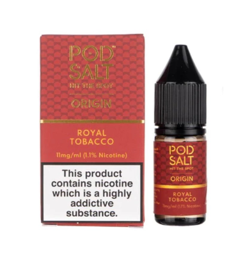 Royal Tobacco Nic Salt by Pod Salt Origin