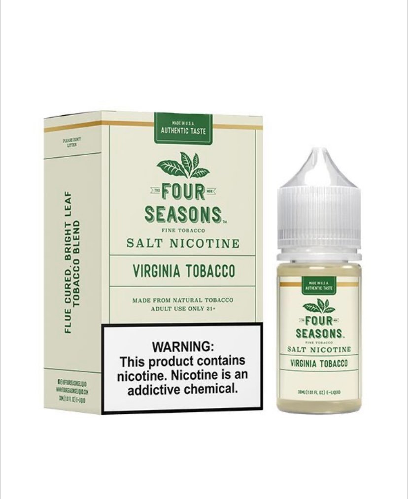 FOUR SEASONS SALTS VIRGINIA TOBACCO