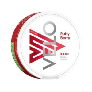 Velo Nicotine Pouches Ruby Berry Strong