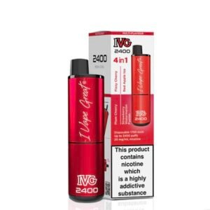 IVG 2400 Red Edition 4 In 1 20mg Disposable Vape