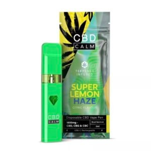 Super Lemon Haze – CBD Terpenes 1800mg Disposable Vape | CBD Calm