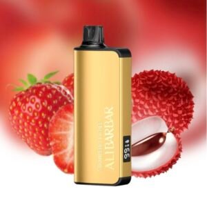 ALIBARBAR INGOT STRAWBERRY LYCHEE 9000 PUFFS