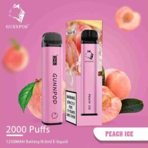 Peach Ice-2000 Puffs