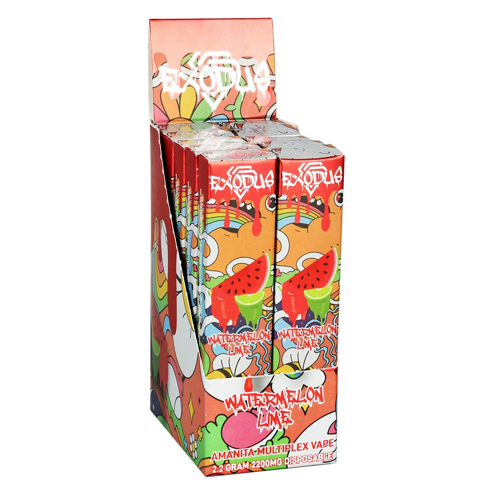 Exodus Amanita HHC Multiplex Disposable Vape | 2.2g | 10pc Display - Image 19
