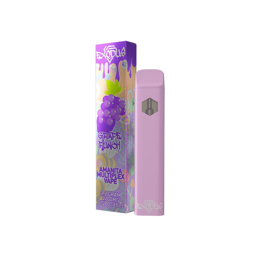 Exodus Amanita HHC Multiplex Disposable Vape | 2.2g | 10pc Display - Image 8