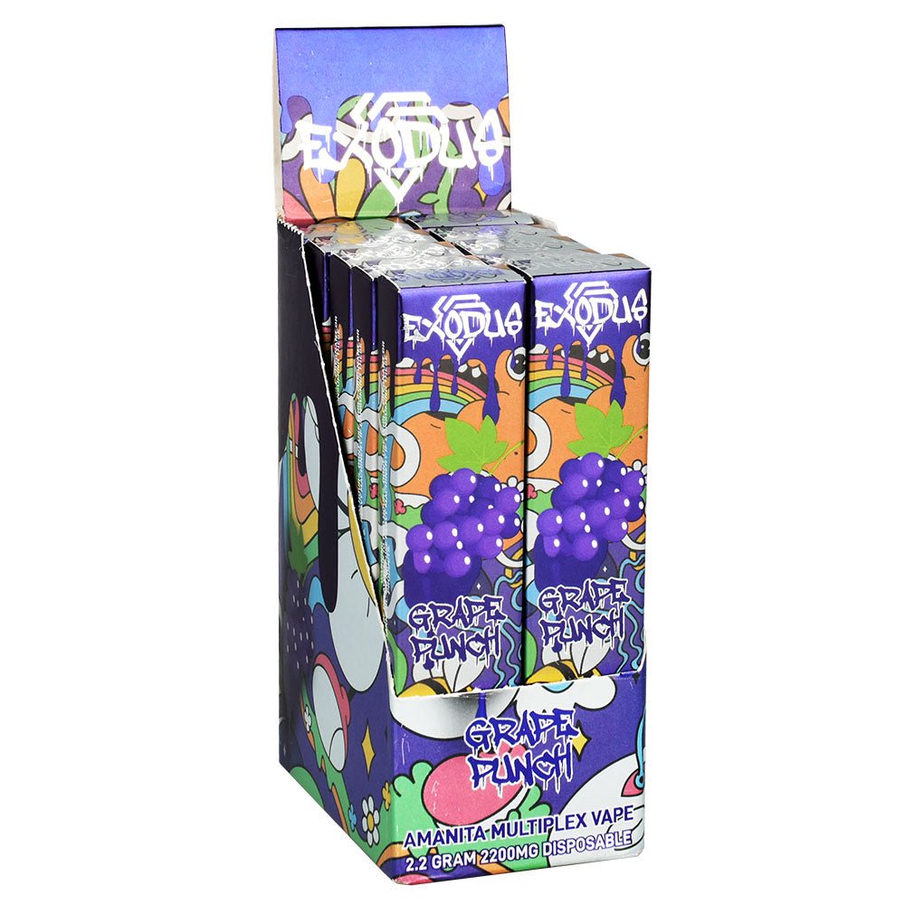Exodus Amanita HHC Multiplex Disposable Vape | 2.2g | 10pc Display - Image 7